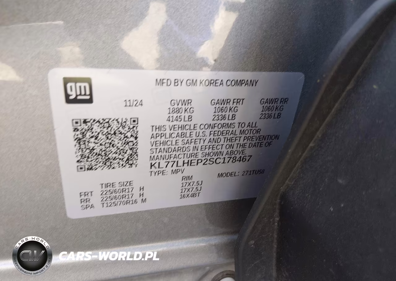 2025 Chevrolet Trax Fwd Lt VIN:KL77LHEP2SC178467 - 9