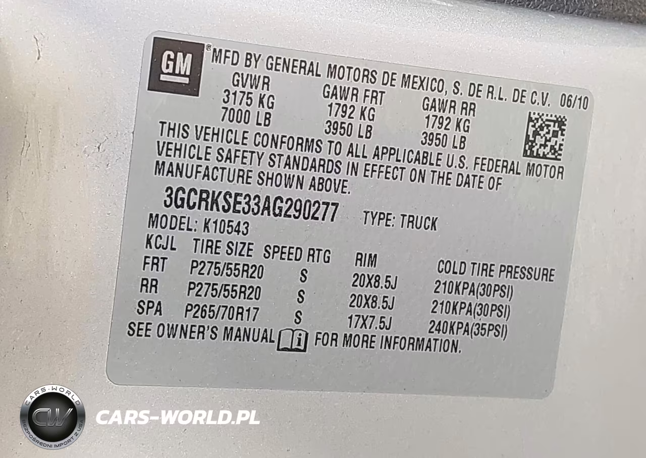 2010 Chevrolet Silverado 1500 Lt VIN:3GCRKSE33AG290277 - 9