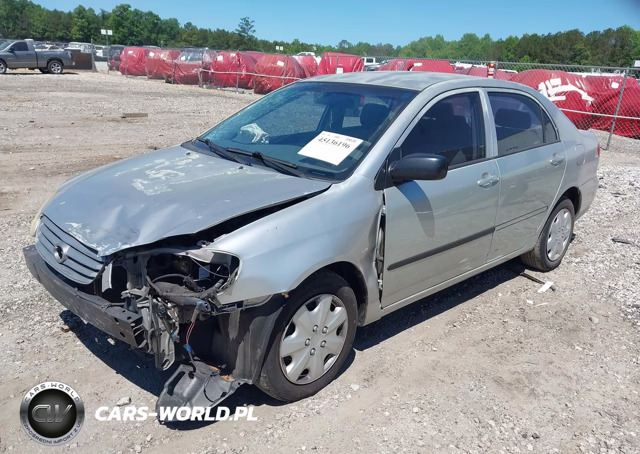 2003 Toyota Corolla Ce VIN:JTDBR32E130028208 - 2