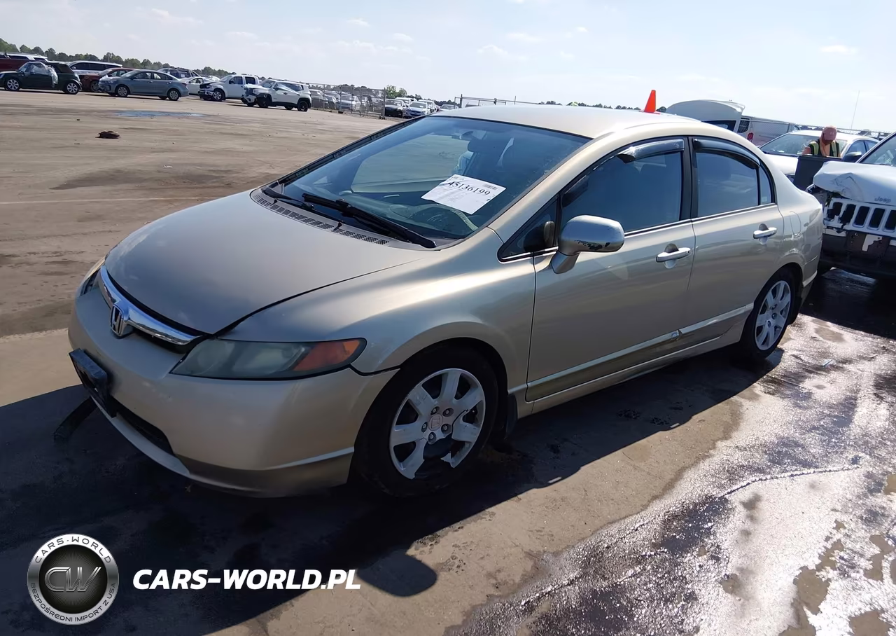 2008 Honda Civic Lx VIN:1HGFA16508L084834 - 2