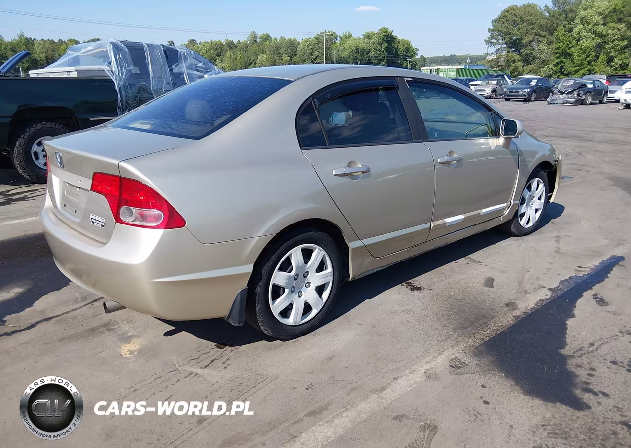 2008 Honda Civic Lx VIN:1HGFA16508L084834 - 4