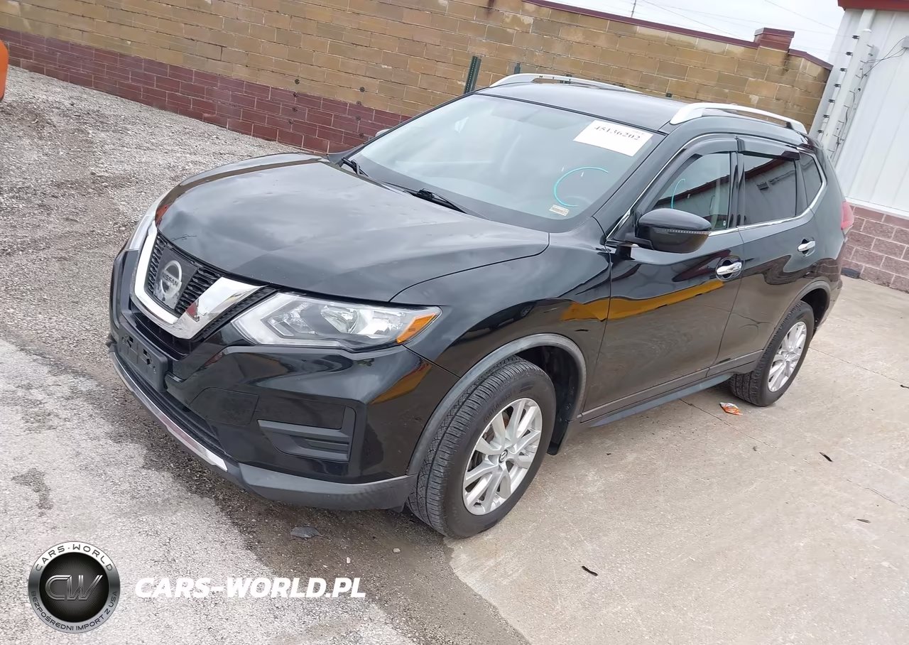 2017 Nissan Rogue Sv VIN:KNMAT2MV5HP598439 - 2