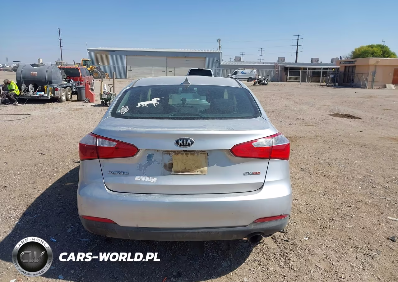 2014 Kia Forte Ex VIN:KNAFX4A86E5195255 - 16