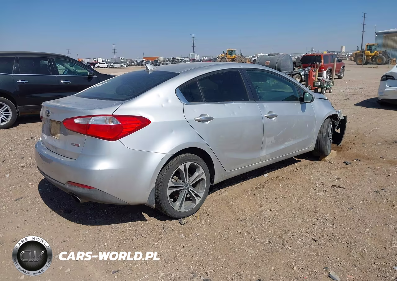 2014 Kia Forte Ex VIN:KNAFX4A86E5195255 - 4