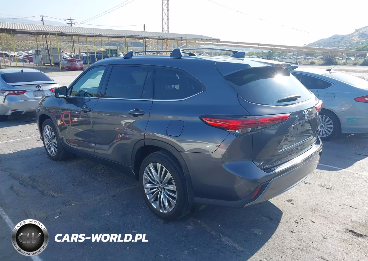 2023 Toyota Highlander Platinum VIN:5TDKDRAHXPS043273 - 3