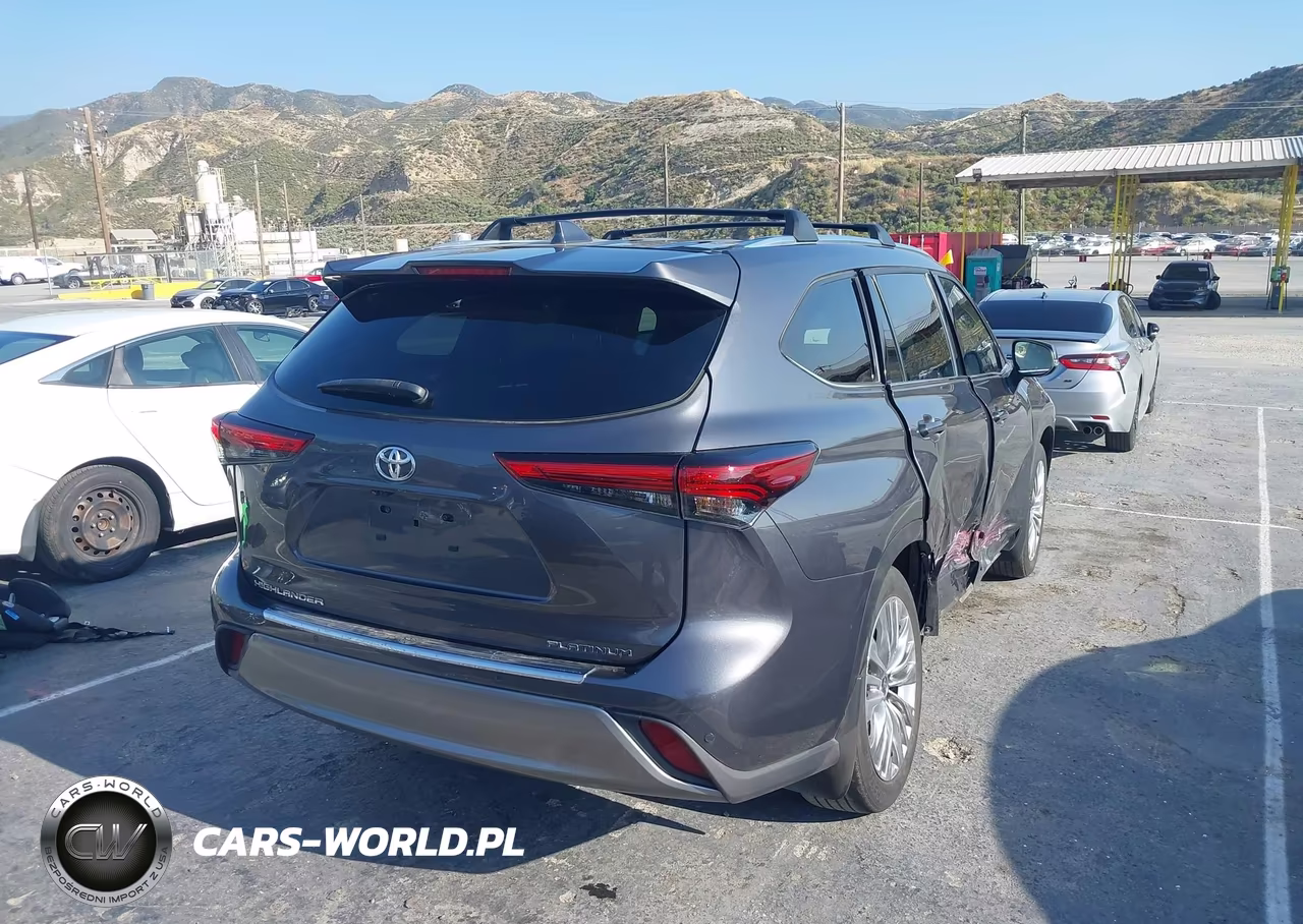 2023 Toyota Highlander Platinum VIN:5TDKDRAHXPS043273 - 4