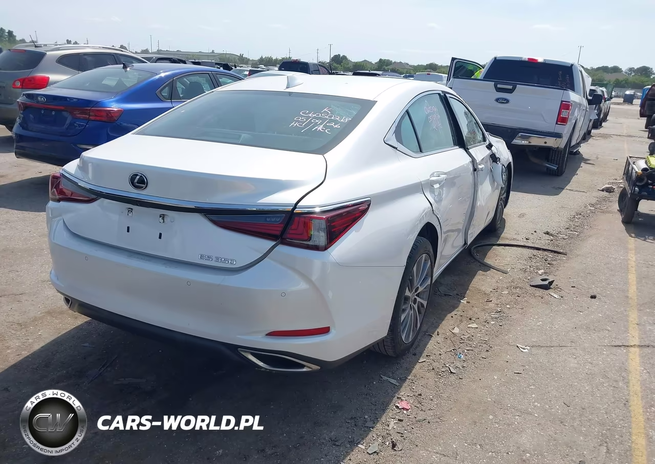 2020 Lexus Es 350 Luxury VIN:58AEZ1B14LU073493 - 4