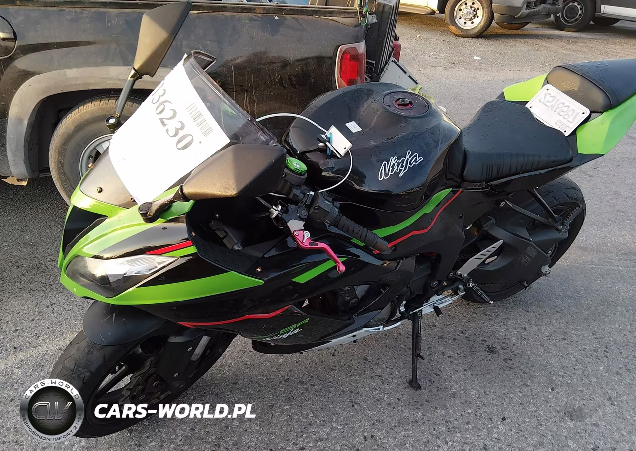 2013 Kawasaki Zx636 E VIN:JKBZXJE13DA006634 - 2
