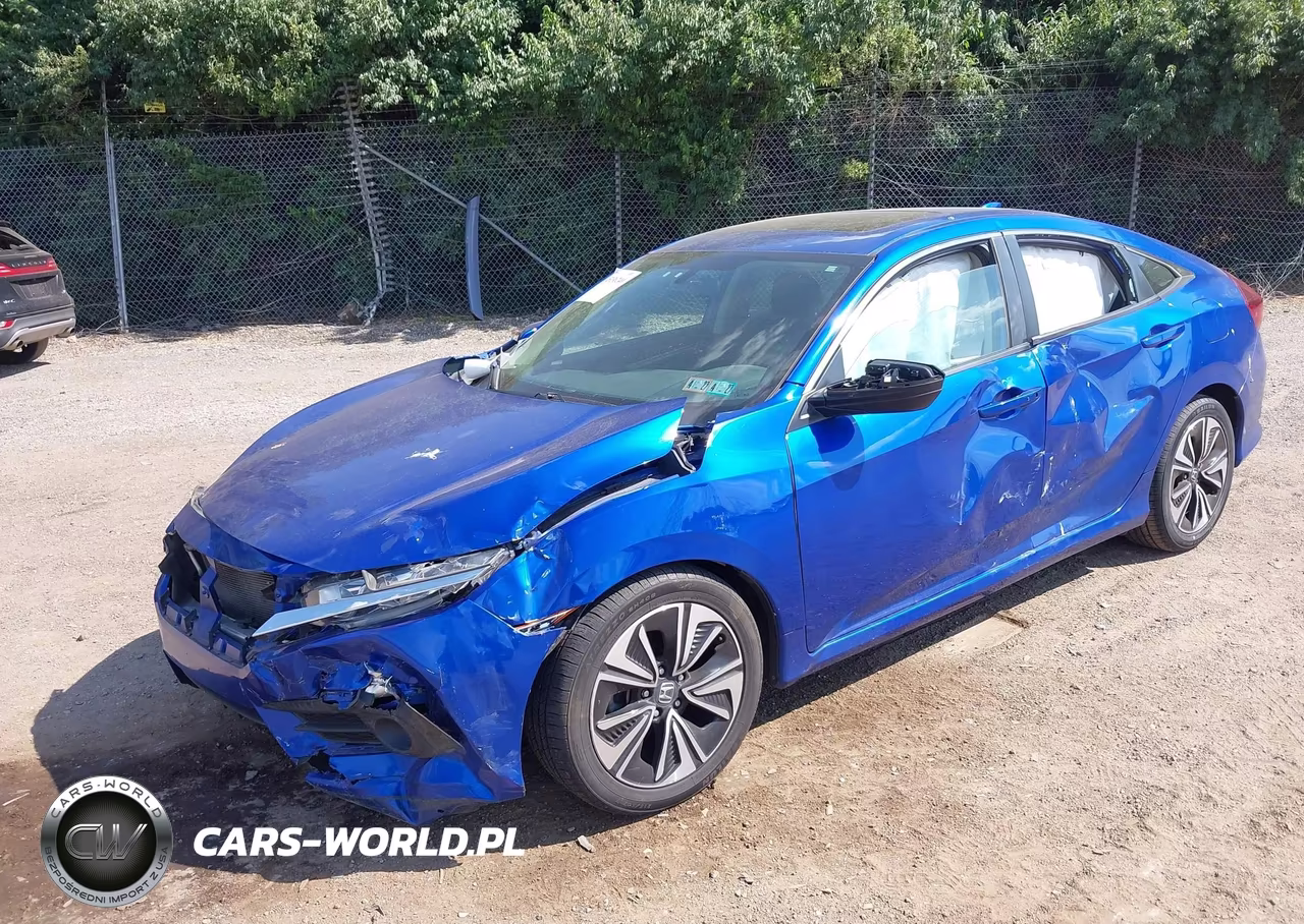 2017 Honda Civic Ex-T VIN:19XFC1F3XHE211671 - 2