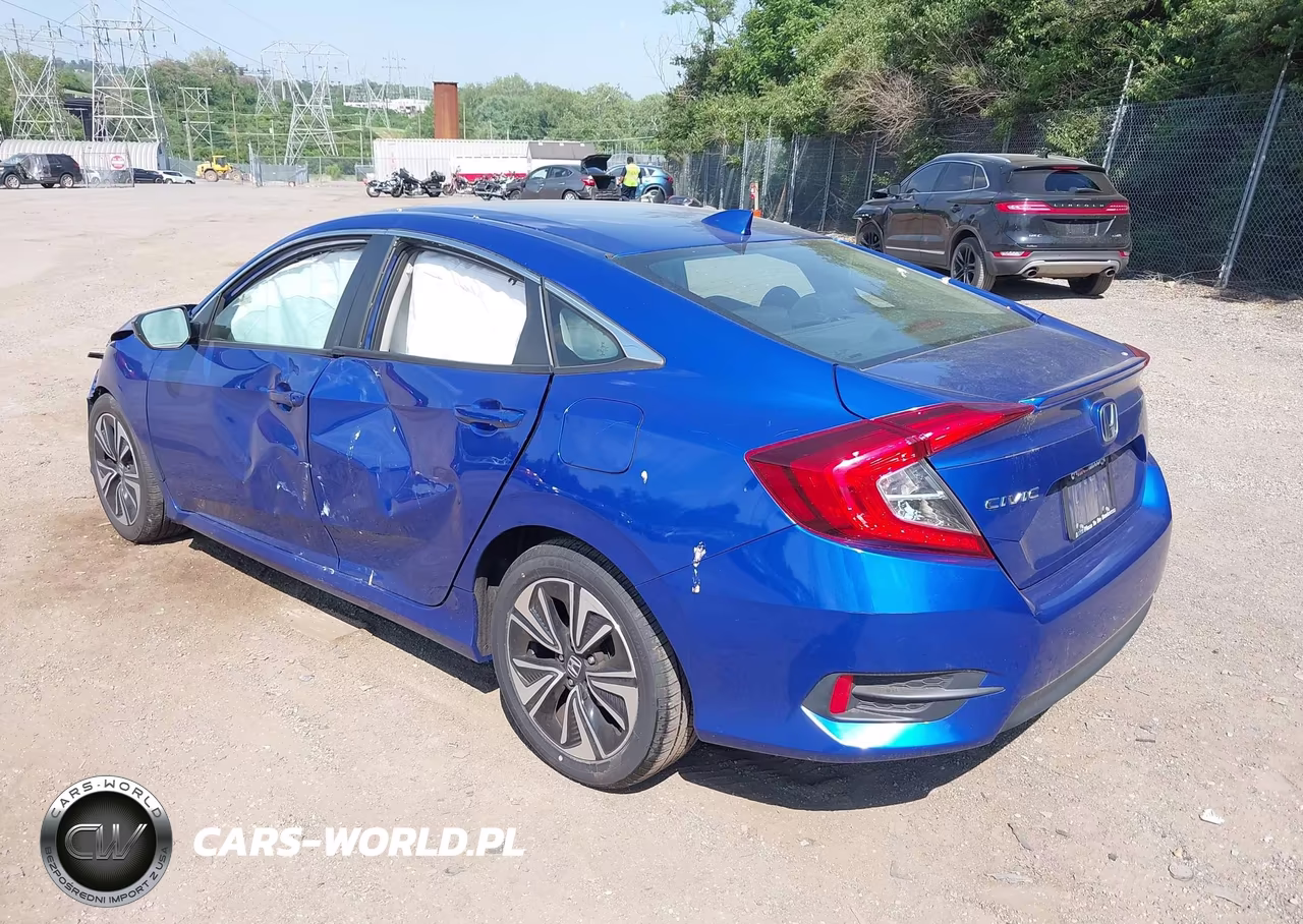 2017 Honda Civic Ex-T VIN:19XFC1F3XHE211671 - 3