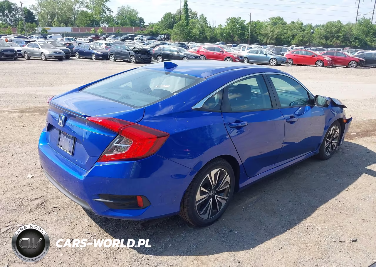 2017 Honda Civic Ex-T VIN:19XFC1F3XHE211671 - 4