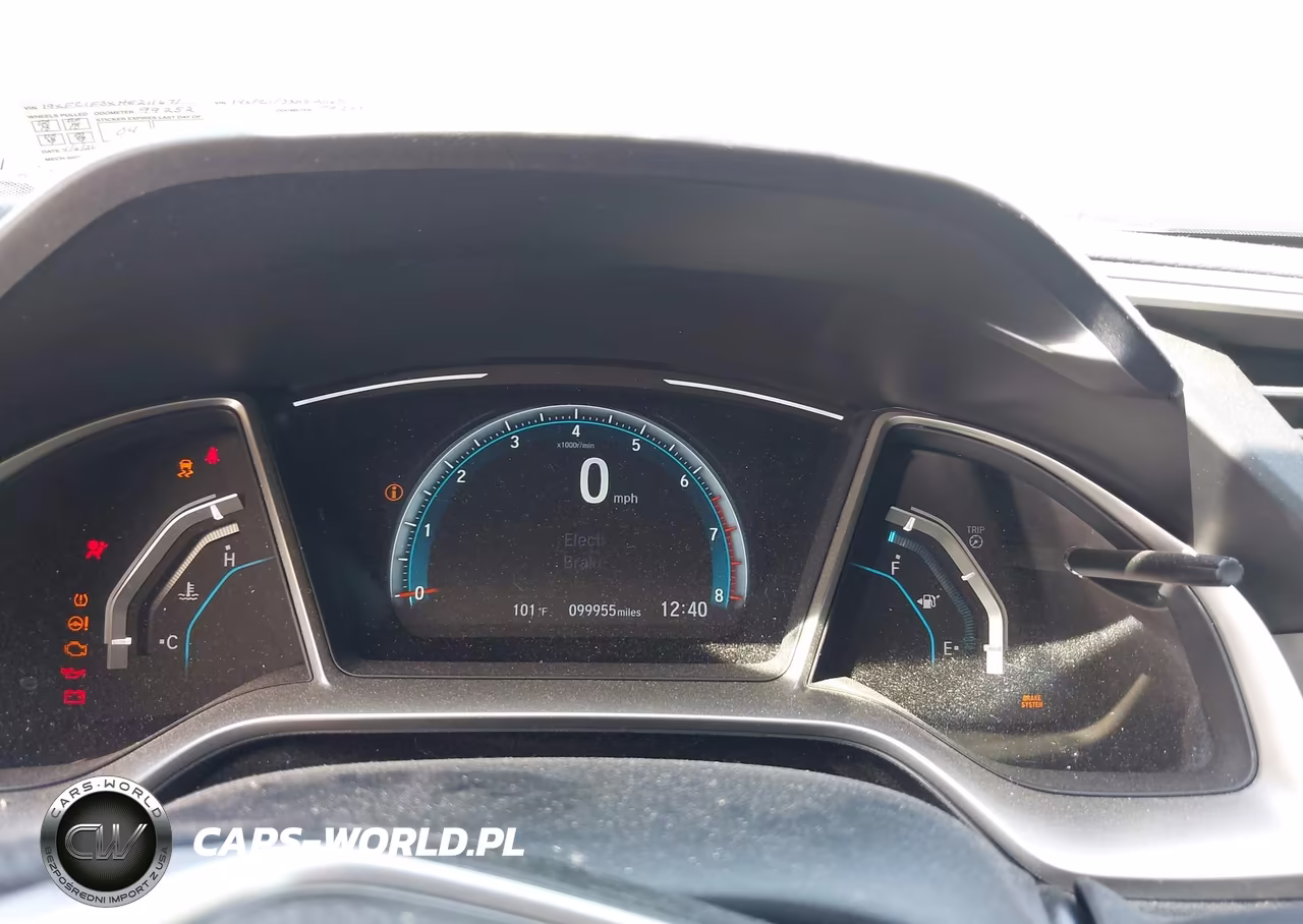2017 Honda Civic Ex-T VIN:19XFC1F3XHE211671 - 7