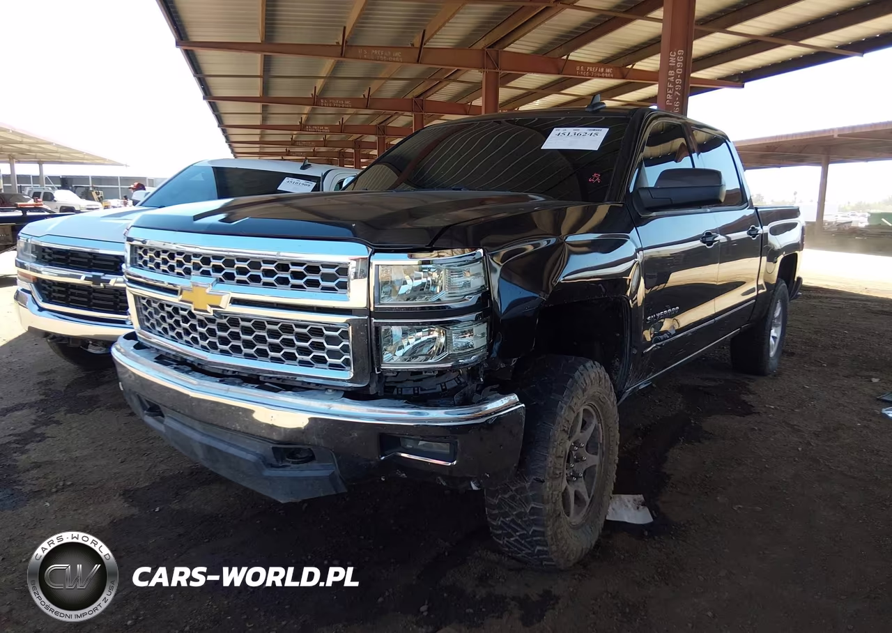 2015 Chevrolet Silverado 1500 1Lt VIN:3GCUKREC7FG406445 - 2
