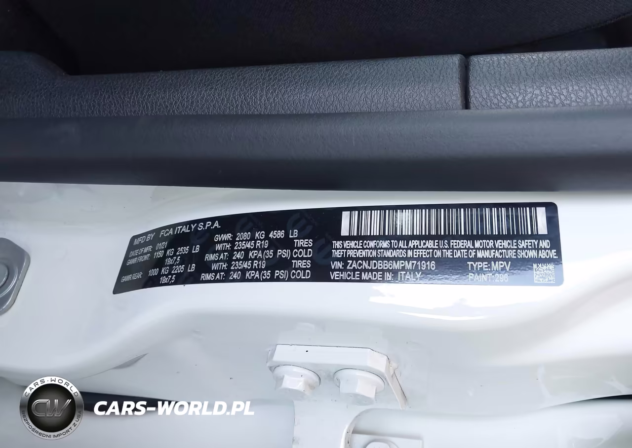 2021 Jeep Renegade 80Th Anniversary 4X4 VIN:ZACNJDBB6MPM71916 - 9