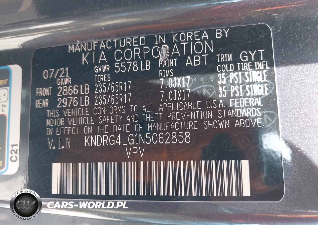 2022 Kia Sorento Hybrid S VIN:KNDRG4LG1N5062858 - 9