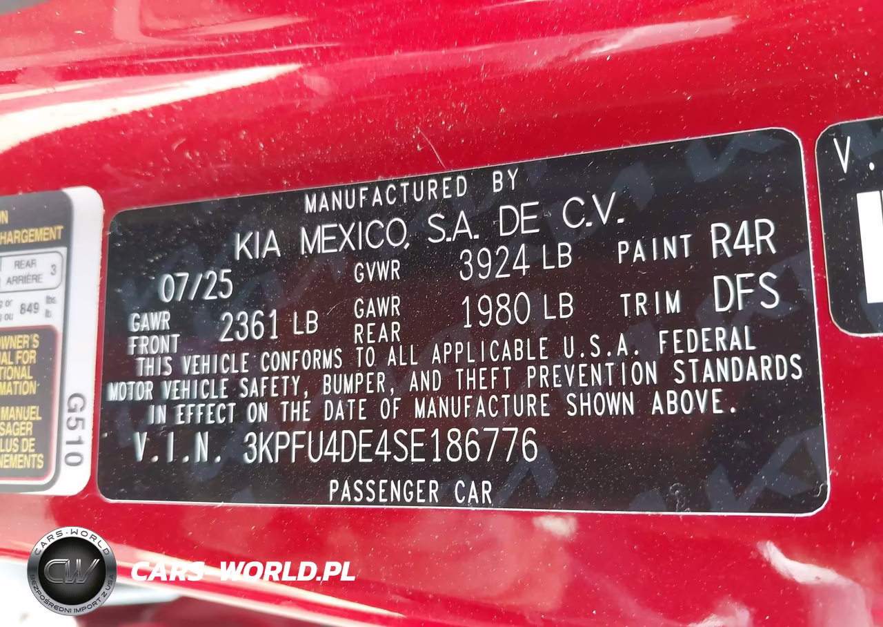 2025 Kia K4 Ex VIN:3KPFU4DE4SE186776 - 9