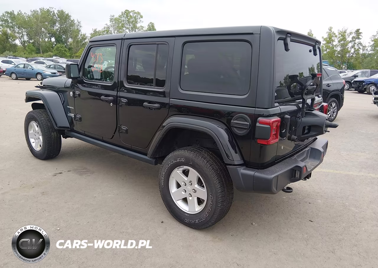 2020 Jeep Wrangler Unlimited Sahara 4X4 VIN:1C4HJXEG4LW126216 - 3