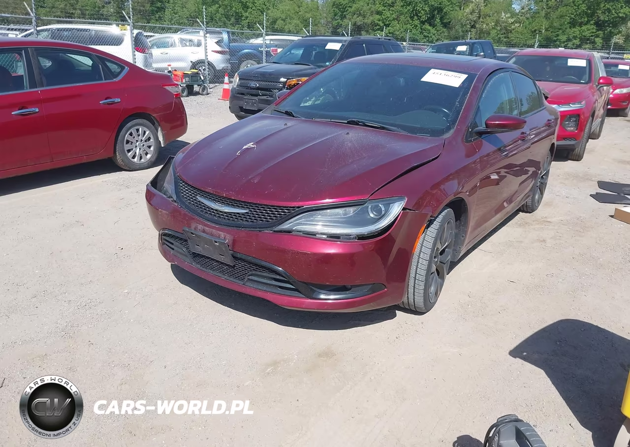 2015 Chrysler 200 S VIN:1C3CCCBG5FN551721 - 2