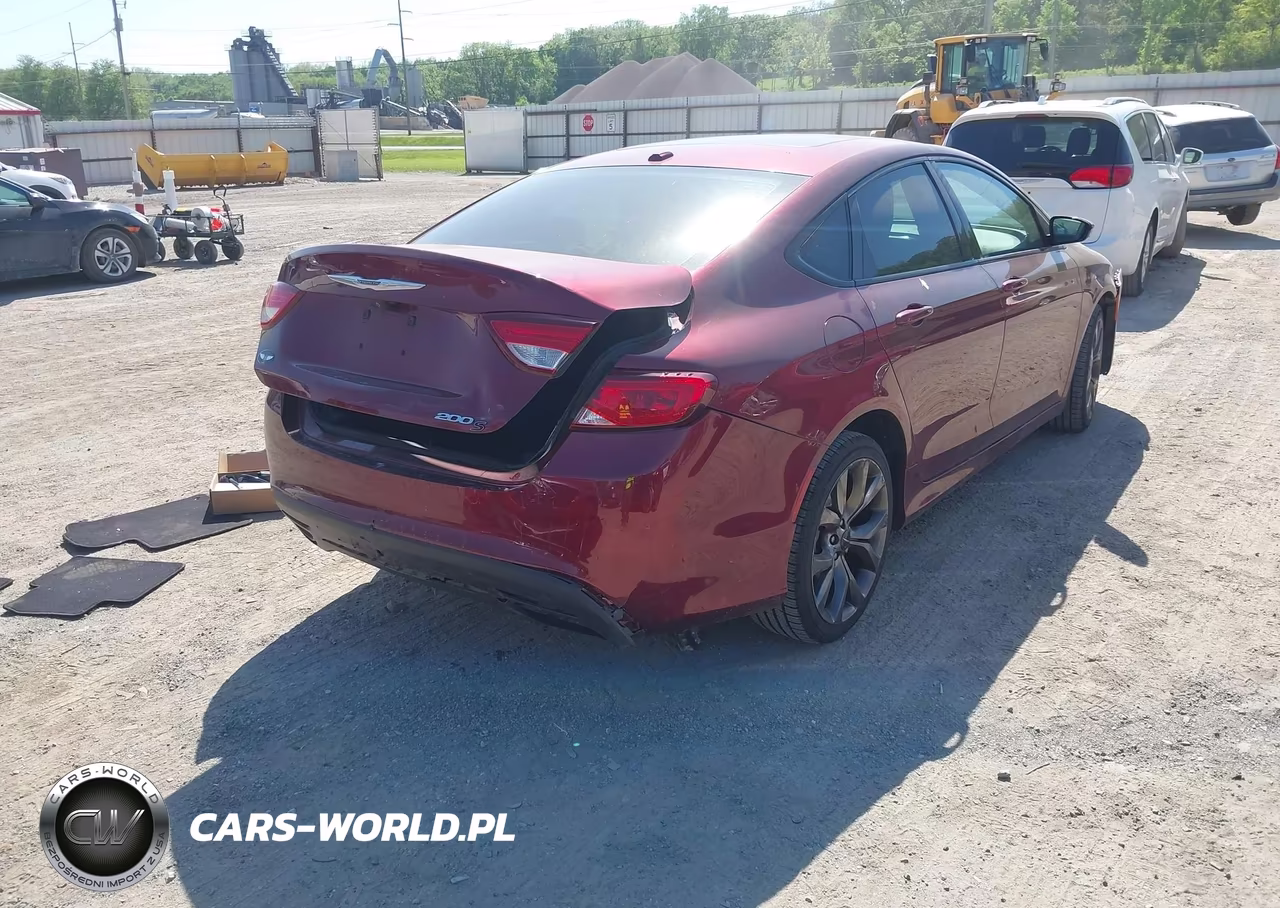 2015 Chrysler 200 S VIN:1C3CCCBG5FN551721 - 4