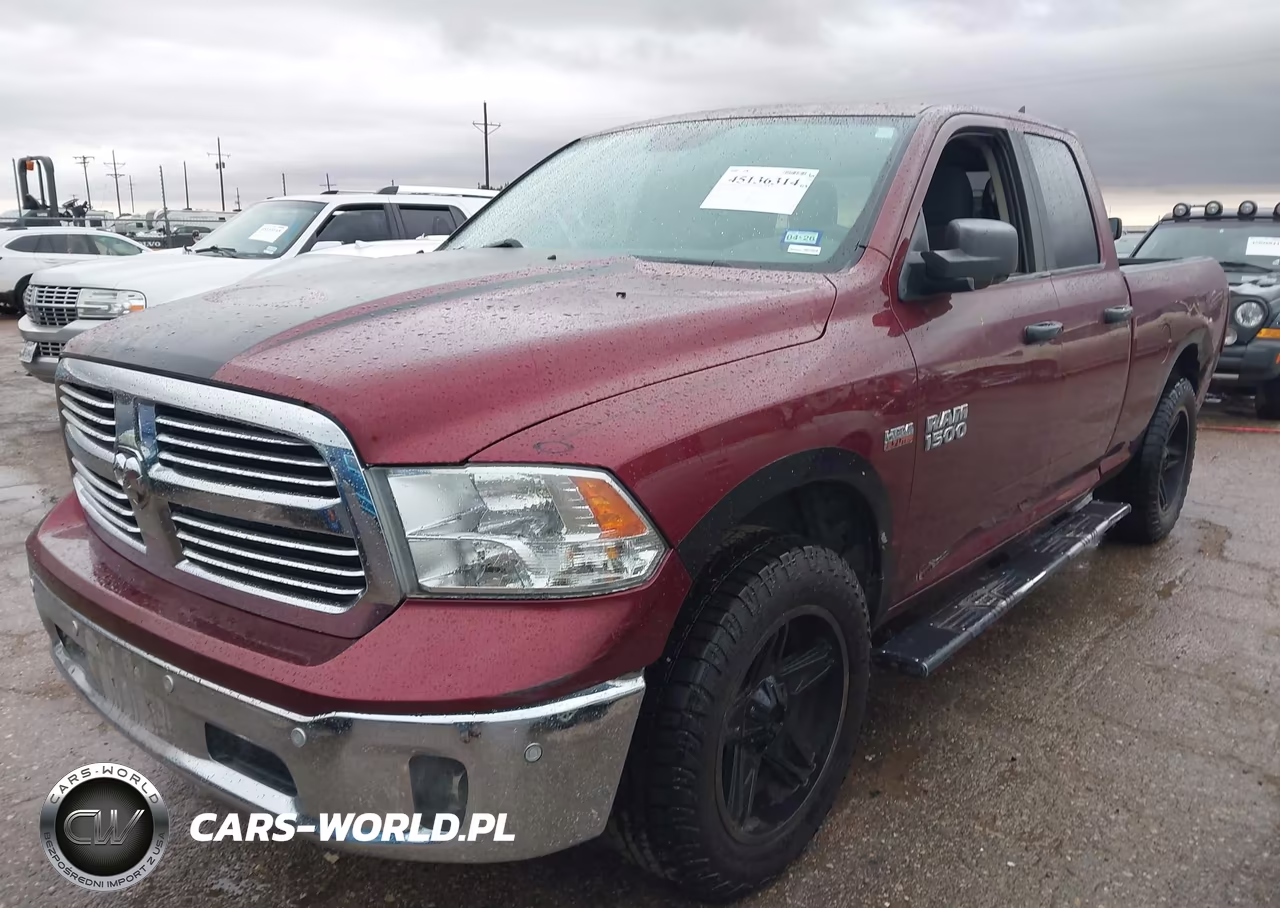 2017 Ram 1500 Big Horn 4X2 6'4 Box VIN:1C6RR6GT3HS675977 - 2