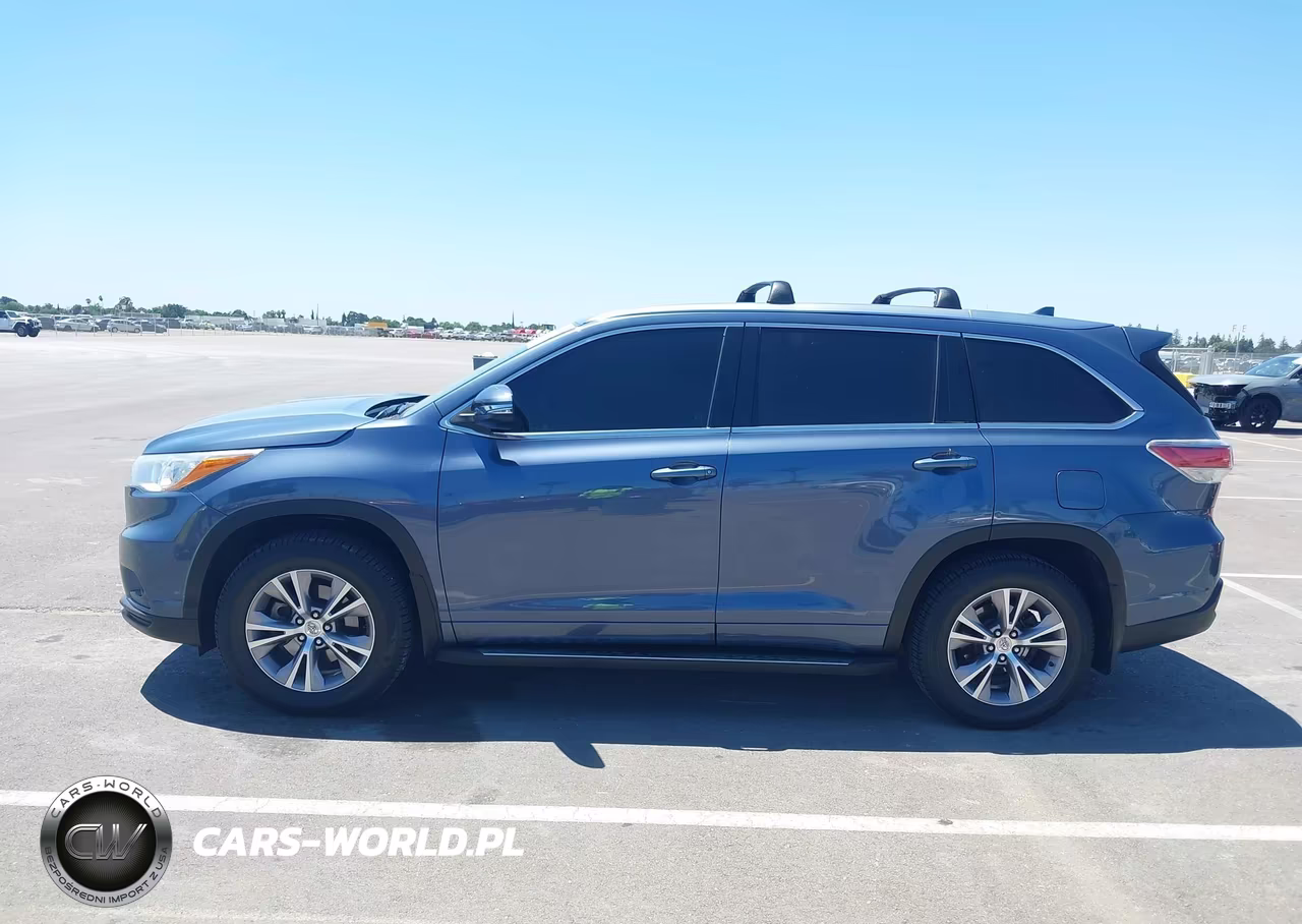 2015 Toyota Highlander Xle V6 VIN:5TDJKRFH8FS103849 - 14