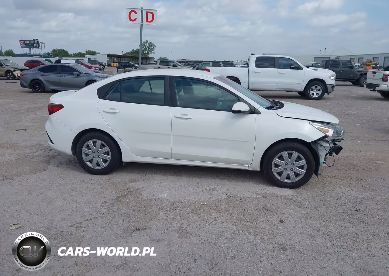 2022 Kia Rio Lx VIN:3KPA24AD1NE438371 - 14