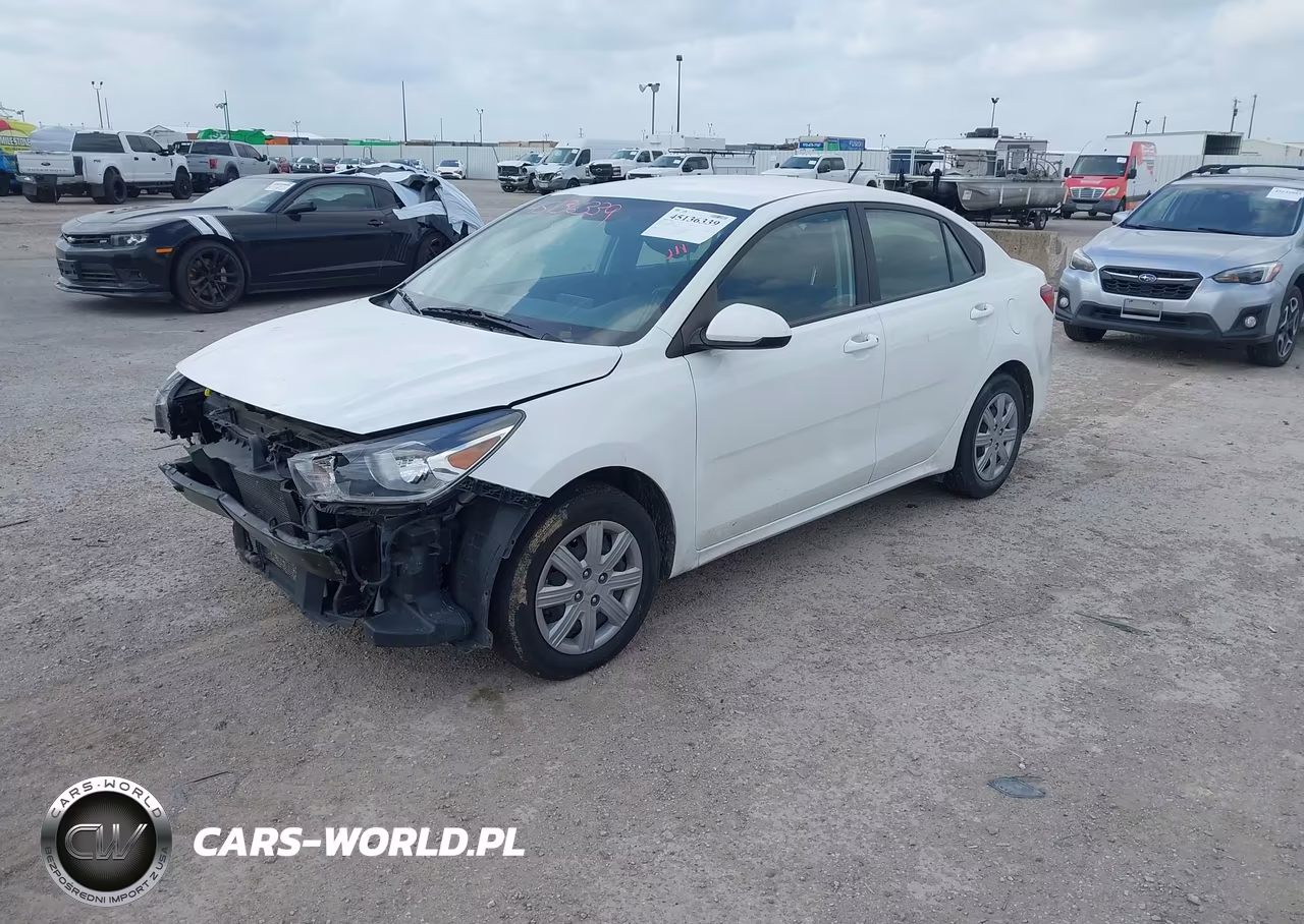 2022 Kia Rio Lx VIN:3KPA24AD1NE438371 - 2