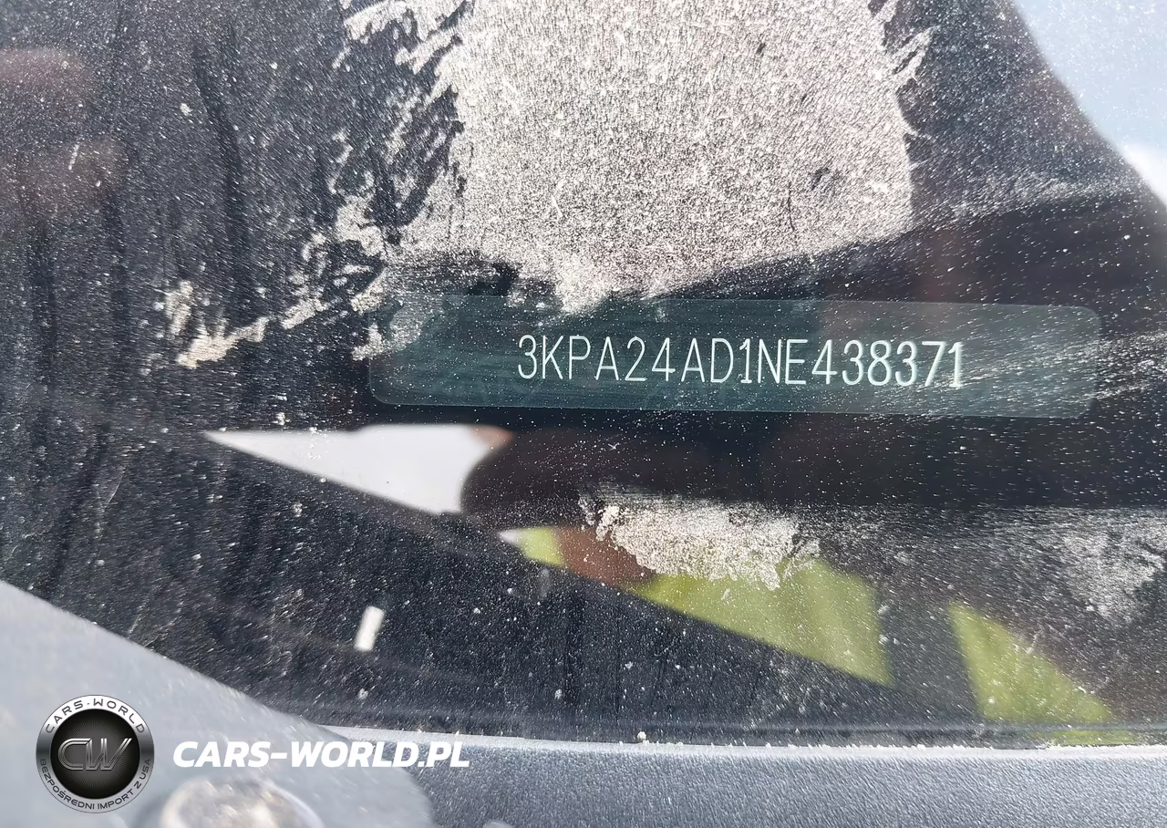 2022 Kia Rio Lx VIN:3KPA24AD1NE438371 - 9