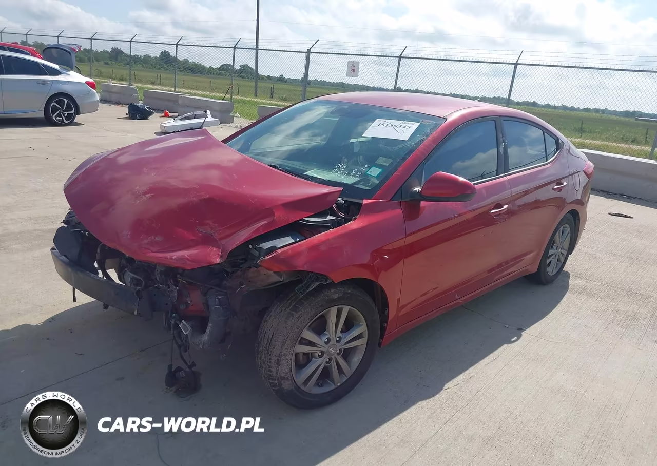2017 Hyundai Elantra Se VIN:5NPD84LF6HH188040 - 2