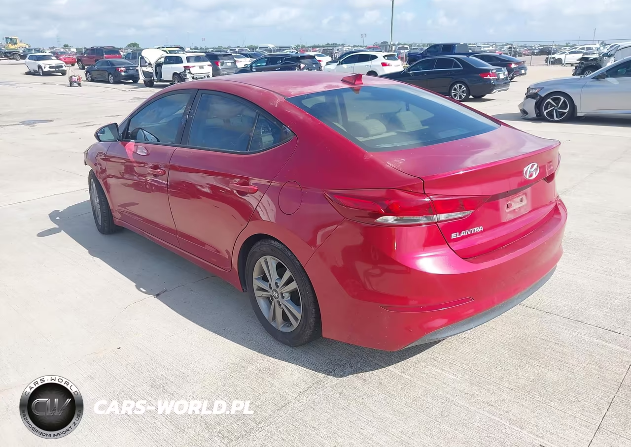 2017 Hyundai Elantra Se VIN:5NPD84LF6HH188040 - 3