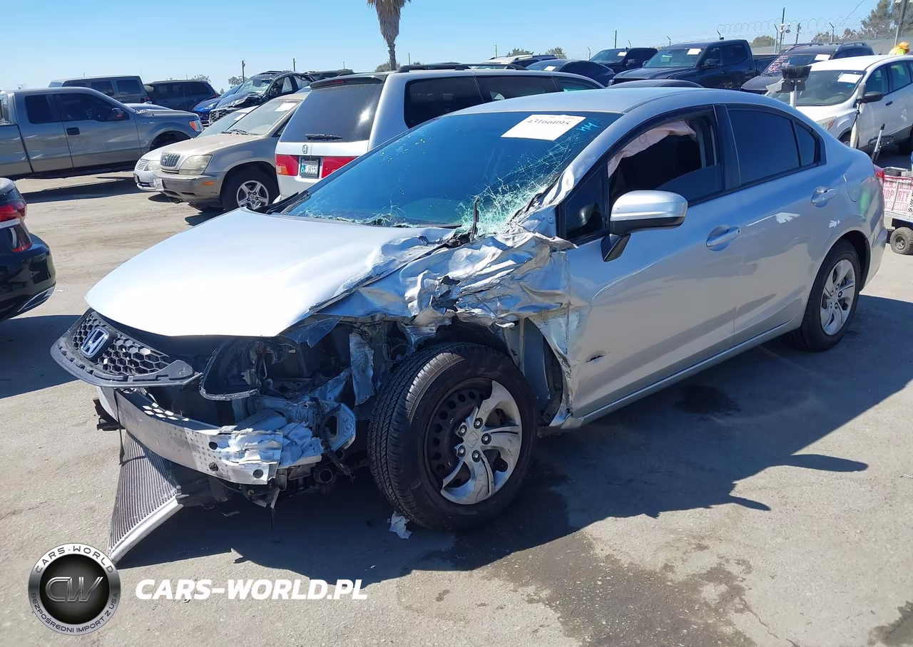 2014 Honda Civic Lx VIN:19XFB2F51EE210138 - 2