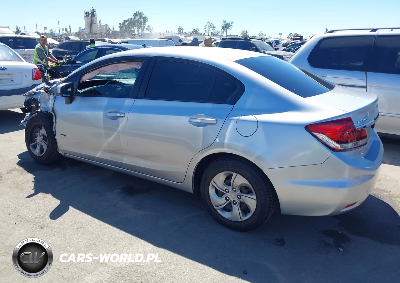 2014 Honda Civic Lx VIN:19XFB2F51EE210138 - 3