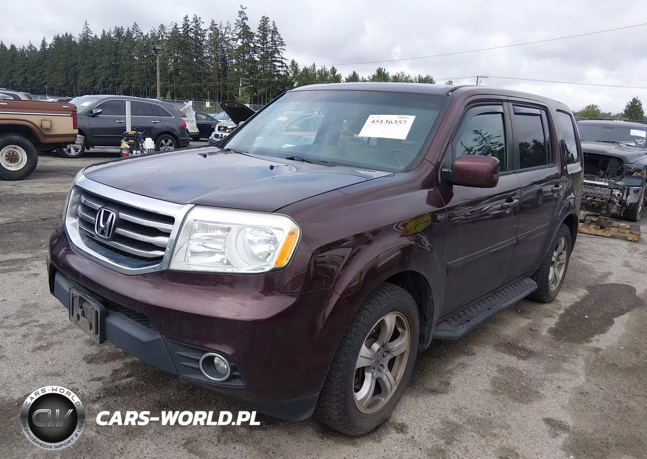 2013 Honda Pilot Ex-L VIN:5FNYF4H59DB078261 - 2