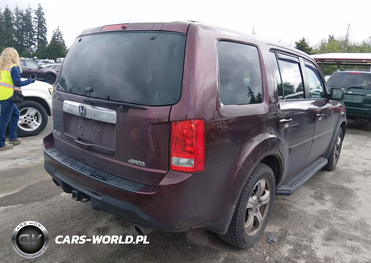 2013 Honda Pilot Ex-L VIN:5FNYF4H59DB078261 - 4