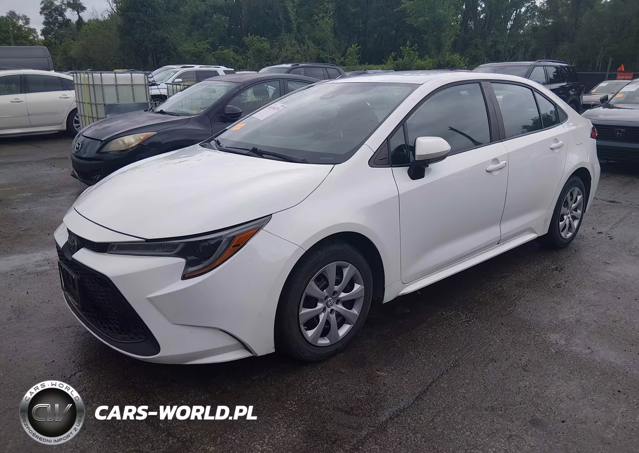 2021 Toyota Corolla Le VIN:5YFEPMAE2MP189393 - 2