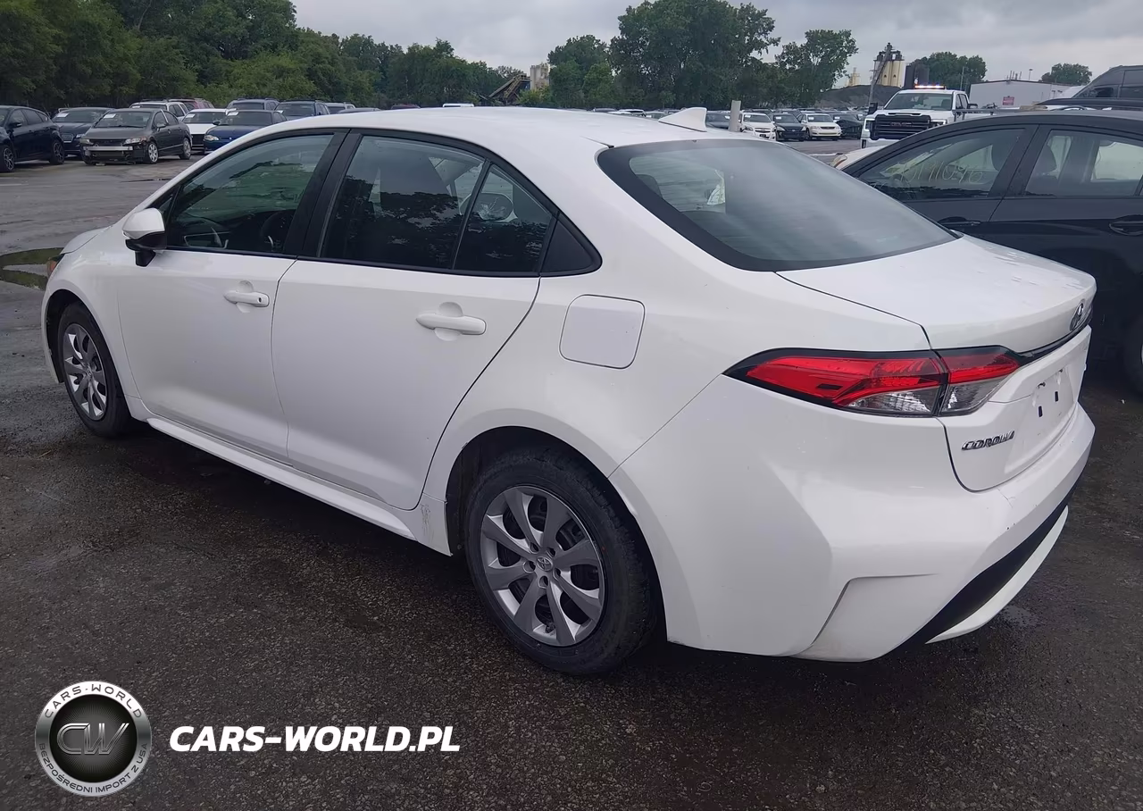2021 Toyota Corolla Le VIN:5YFEPMAE2MP189393 - 3