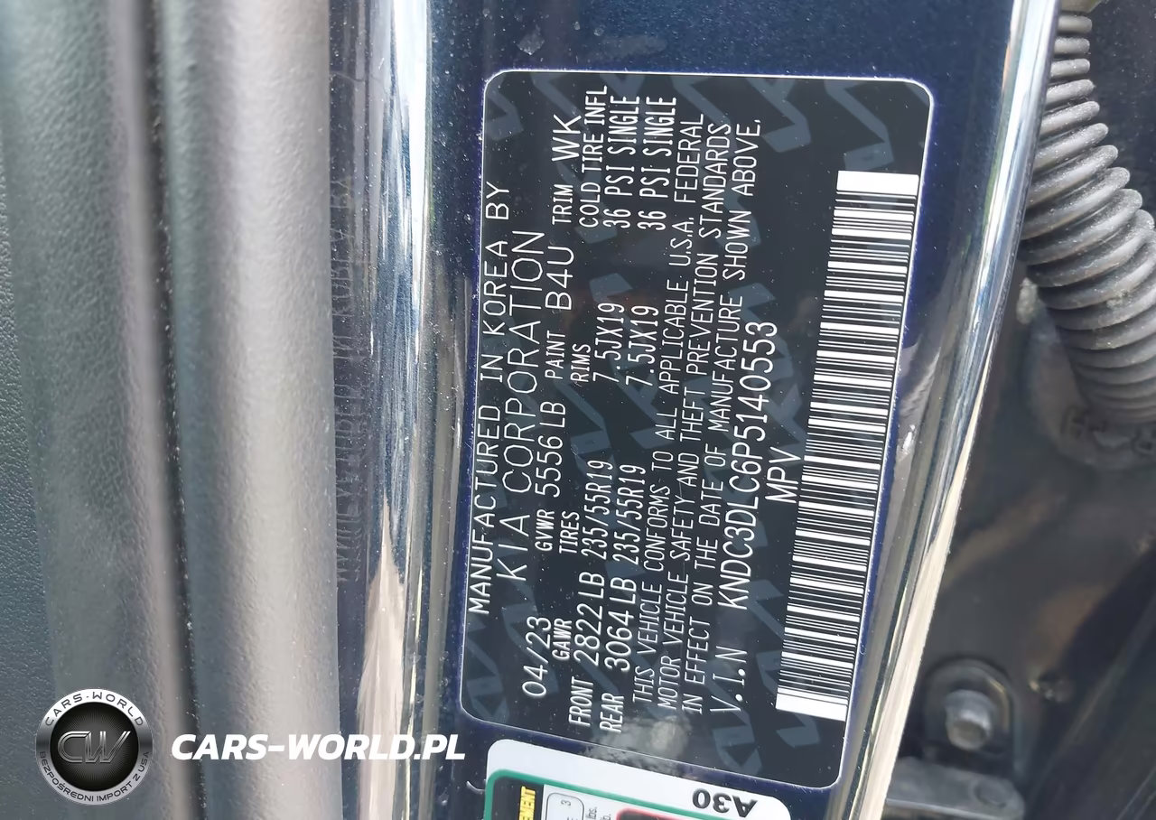 2023 Kia Ev6 Wind VIN:KNDC3DLC6P5140553 - 9