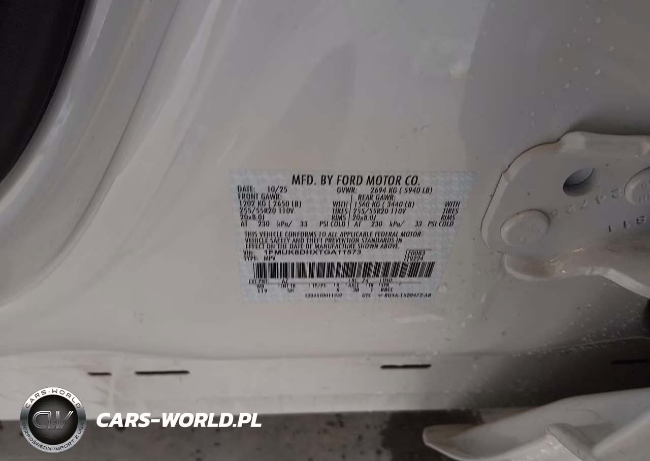 2026 Ford Explorer Active VIN:1FMUK8DHXTGA11573 - 9