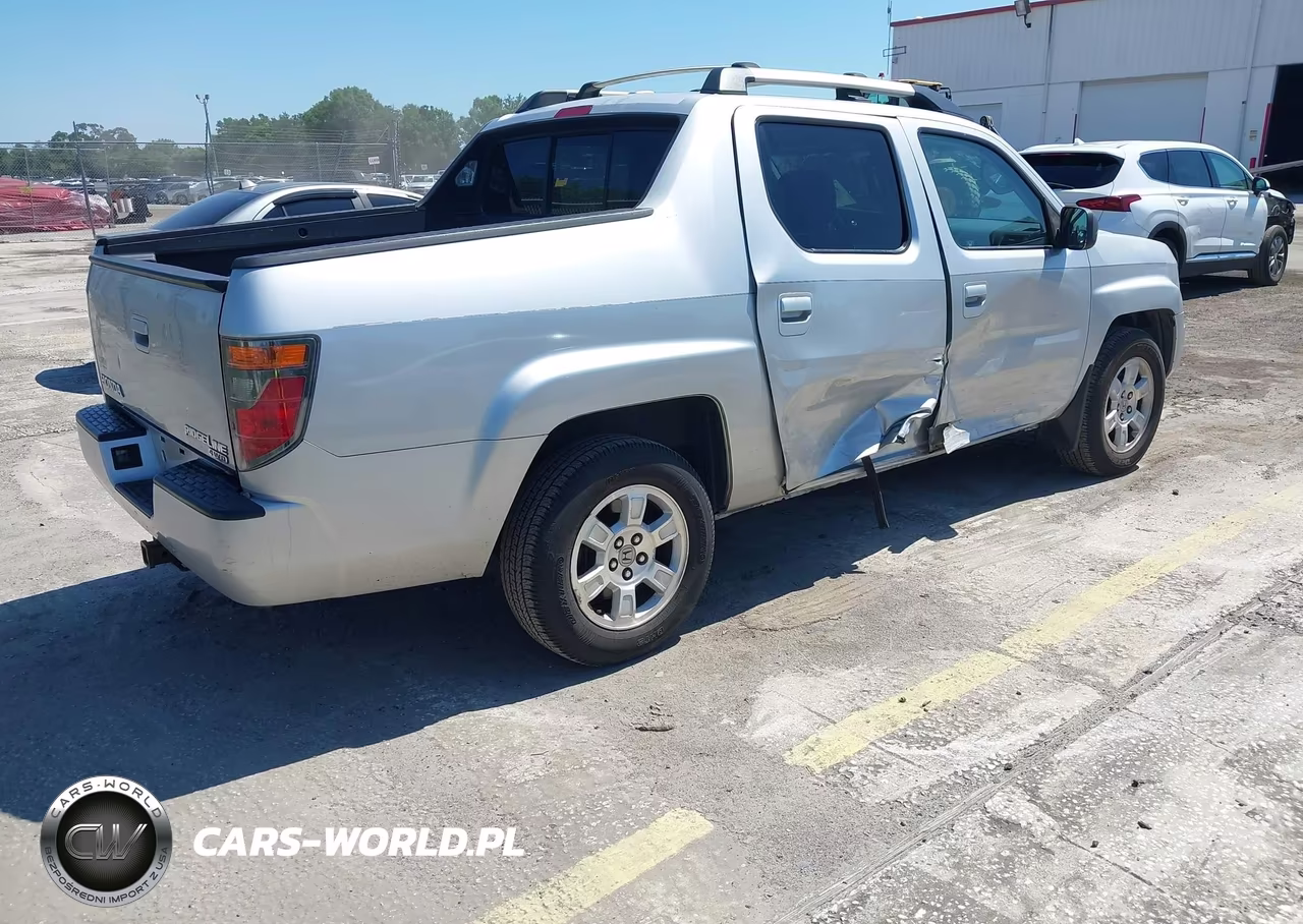 2008 Honda Ridgeline Rtl VIN:2HJYK16598H523400 - 4