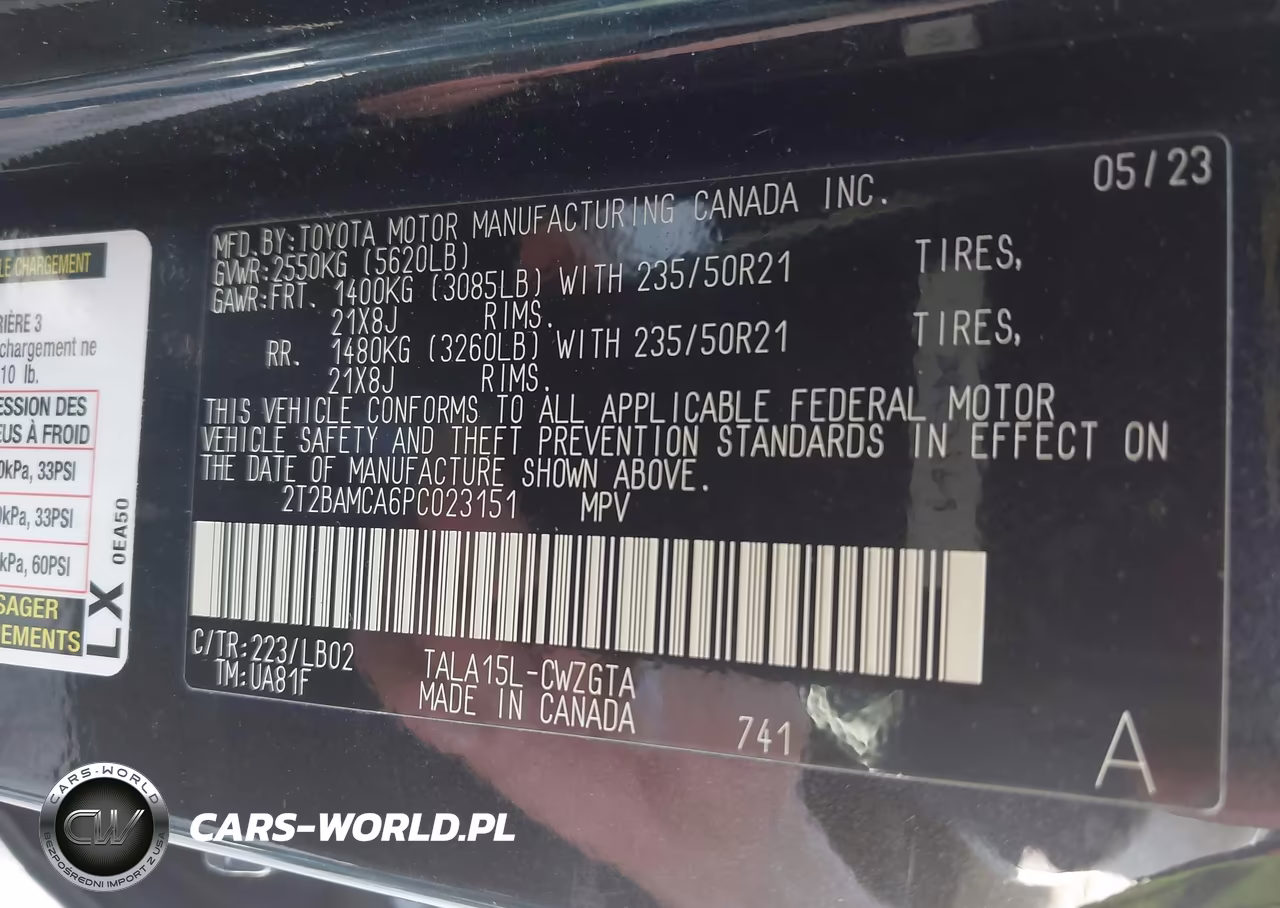 2023 Lexus Rx 350 Premium Plus VIN:2T2BAMCA6PC023151 - 9