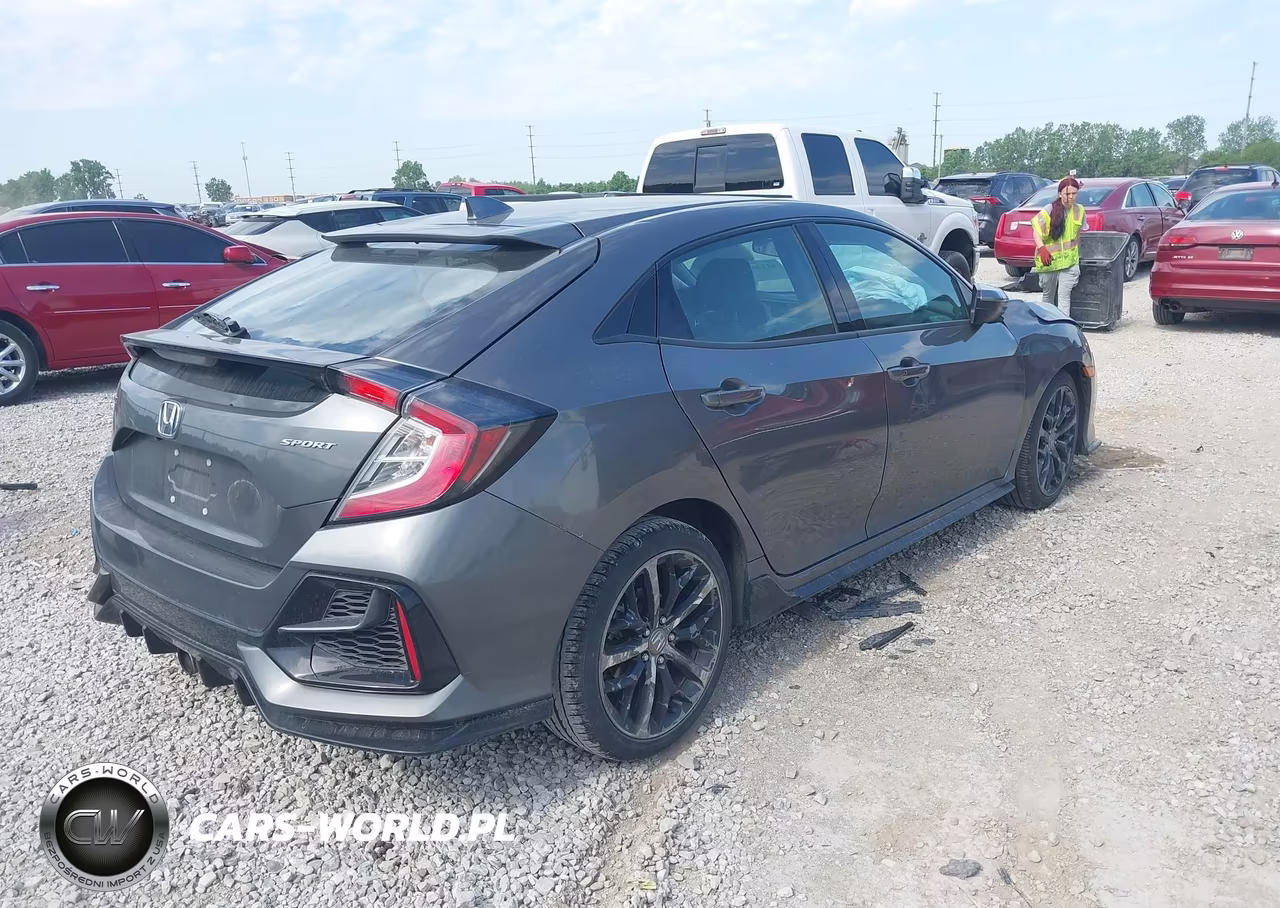 2021 Honda Civic Sport VIN:SHHFK7H4XMU224676 - 4
