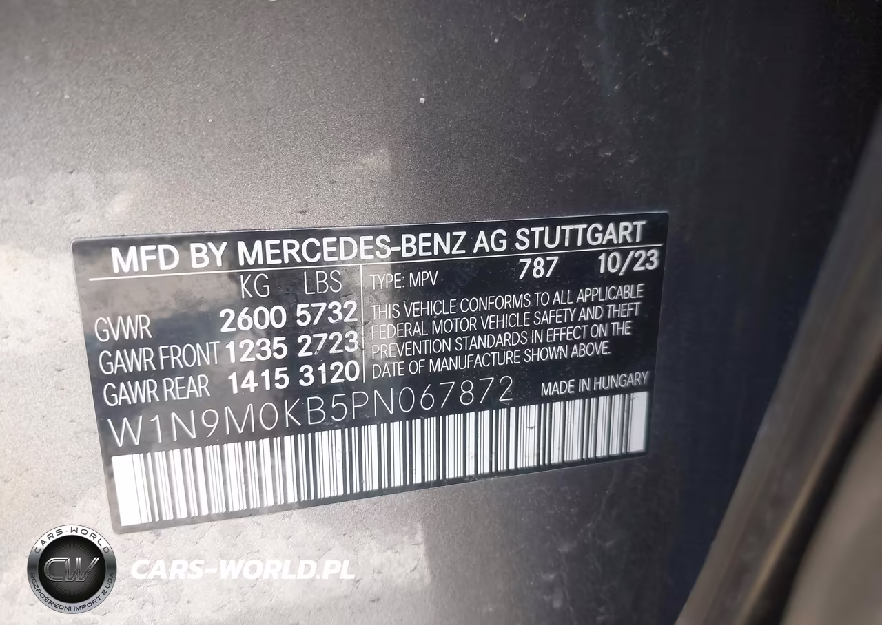 2023 Mercedes-Benz Eqb 300 Suv 4Matic VIN:W1N9M0KB5PN067872 - 9