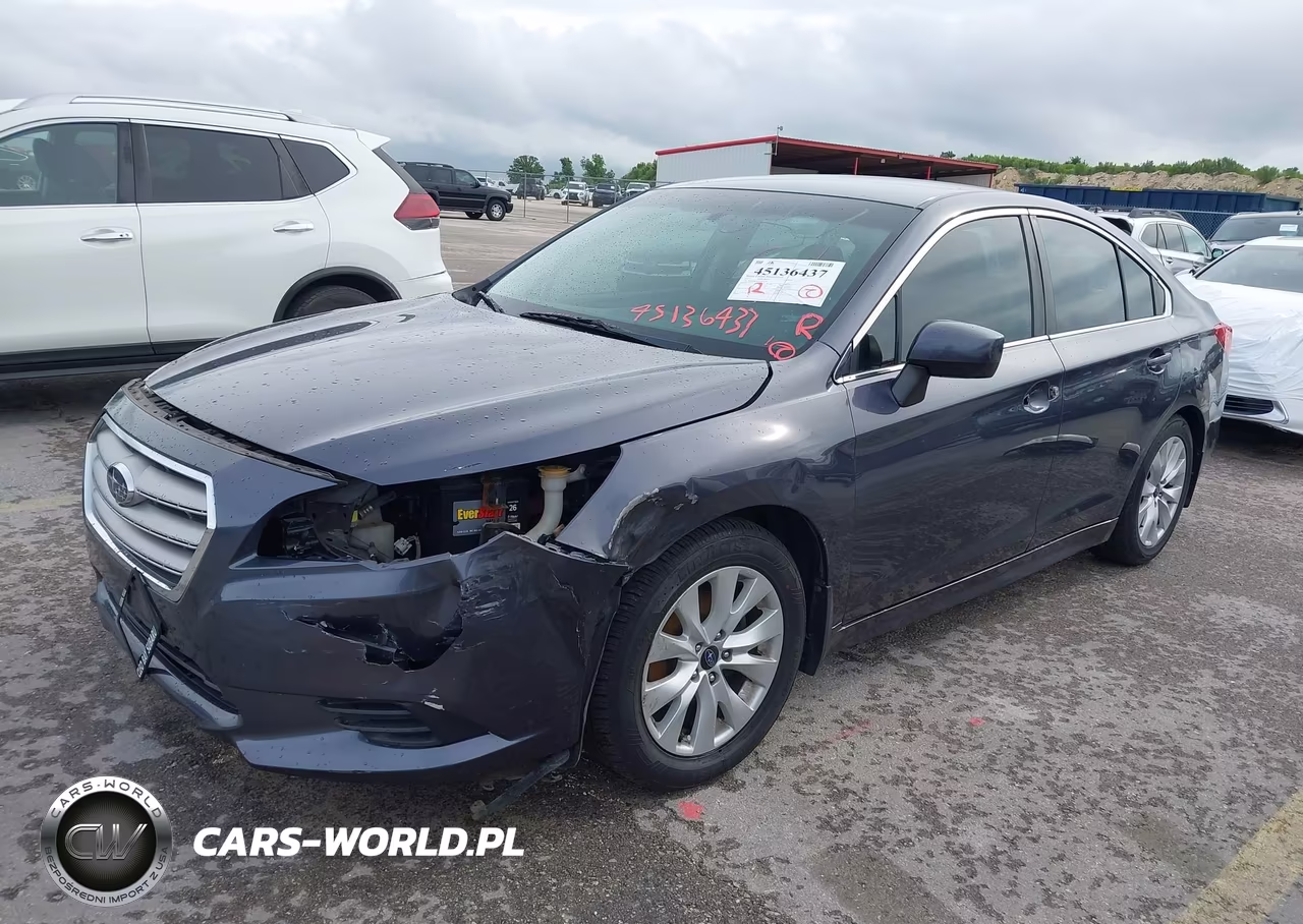 2015 Subaru Legacy 2.5I Premium VIN:4S3BNBC61F3045378 - 2