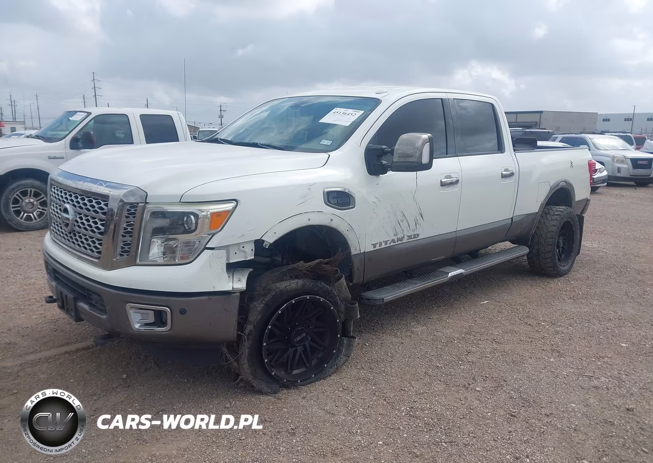 2016 Nissan Titan Xd Platinum Reserve Diesel VIN:1N6BA1F43GN517647 - 2