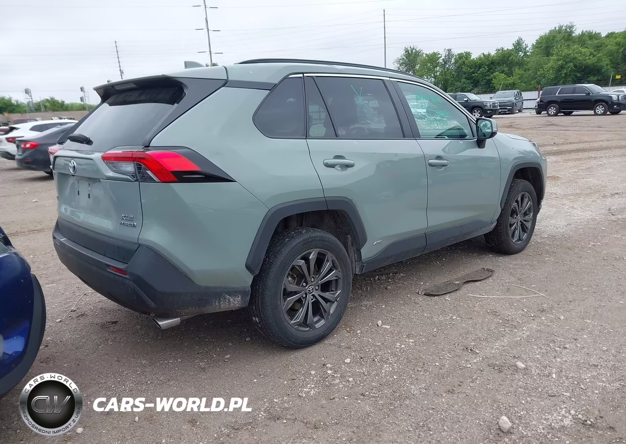 2023 Toyota Rav4 Hybrid Xle Premium VIN:4T3B6RFV5PU140078 - 4