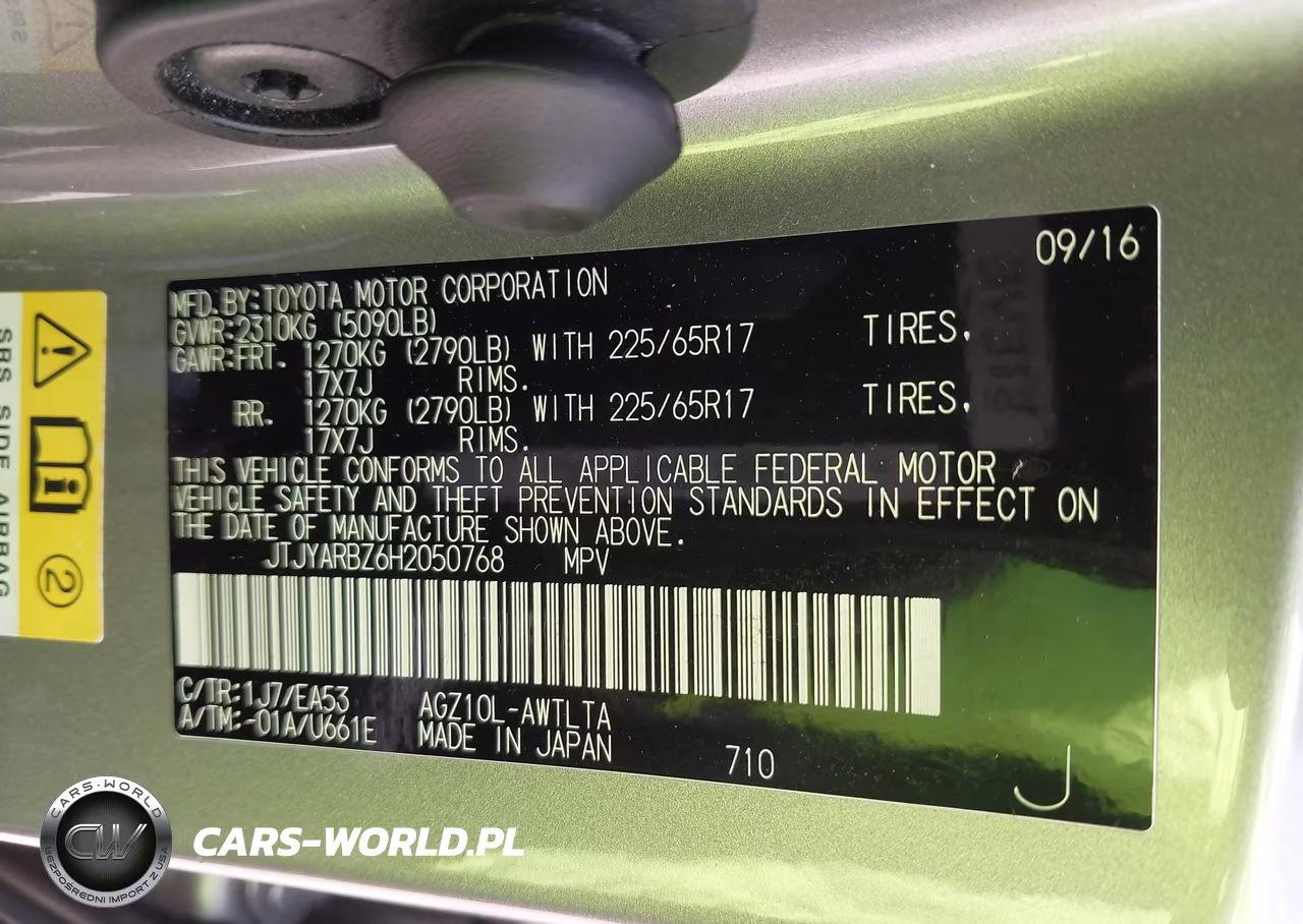 2017 Lexus Nx 200T VIN:JTJYARBZ6H2050768 - 9