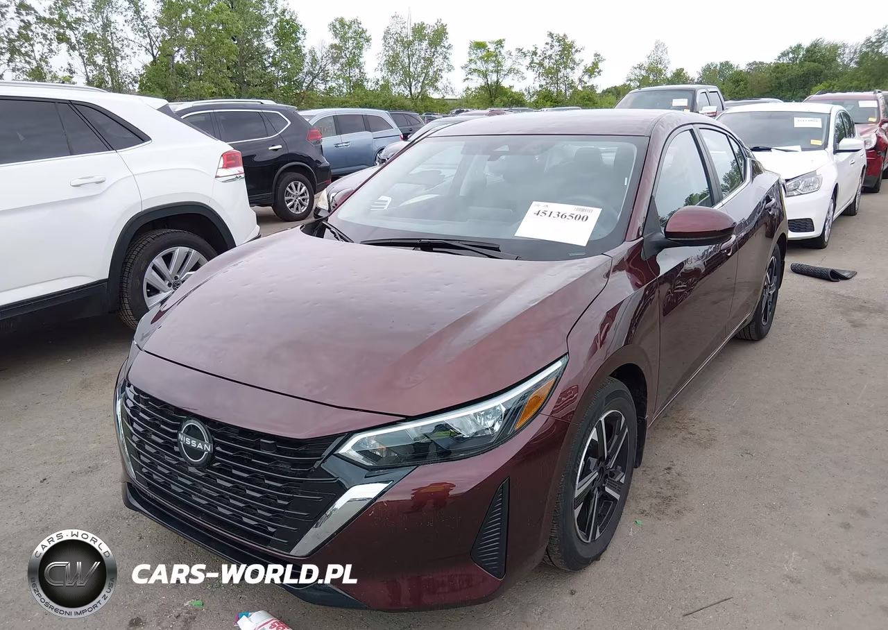 2025 Nissan Sentra Sv VIN:3N1AB8CV5SY317000 - 2
