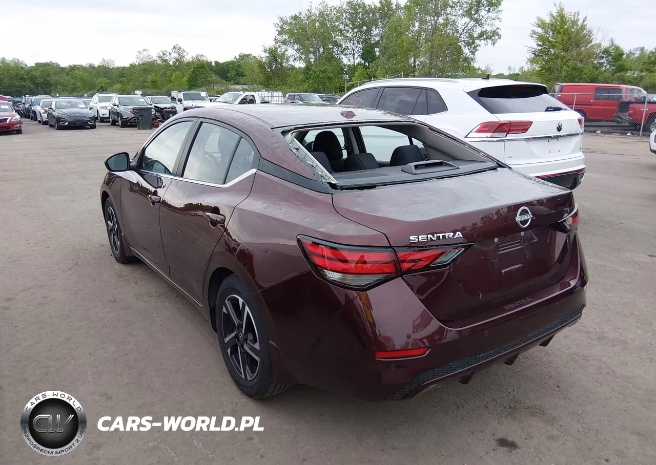 2025 Nissan Sentra Sv VIN:3N1AB8CV5SY317000 - 3
