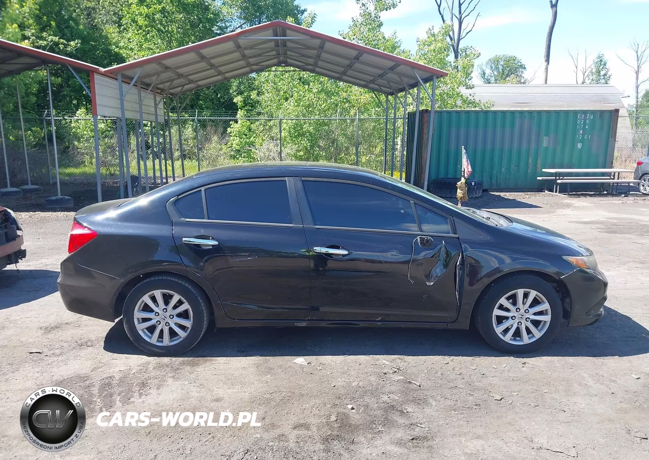 2012 Honda Civic Ex VIN:19XFB2F88CE385820 - 13