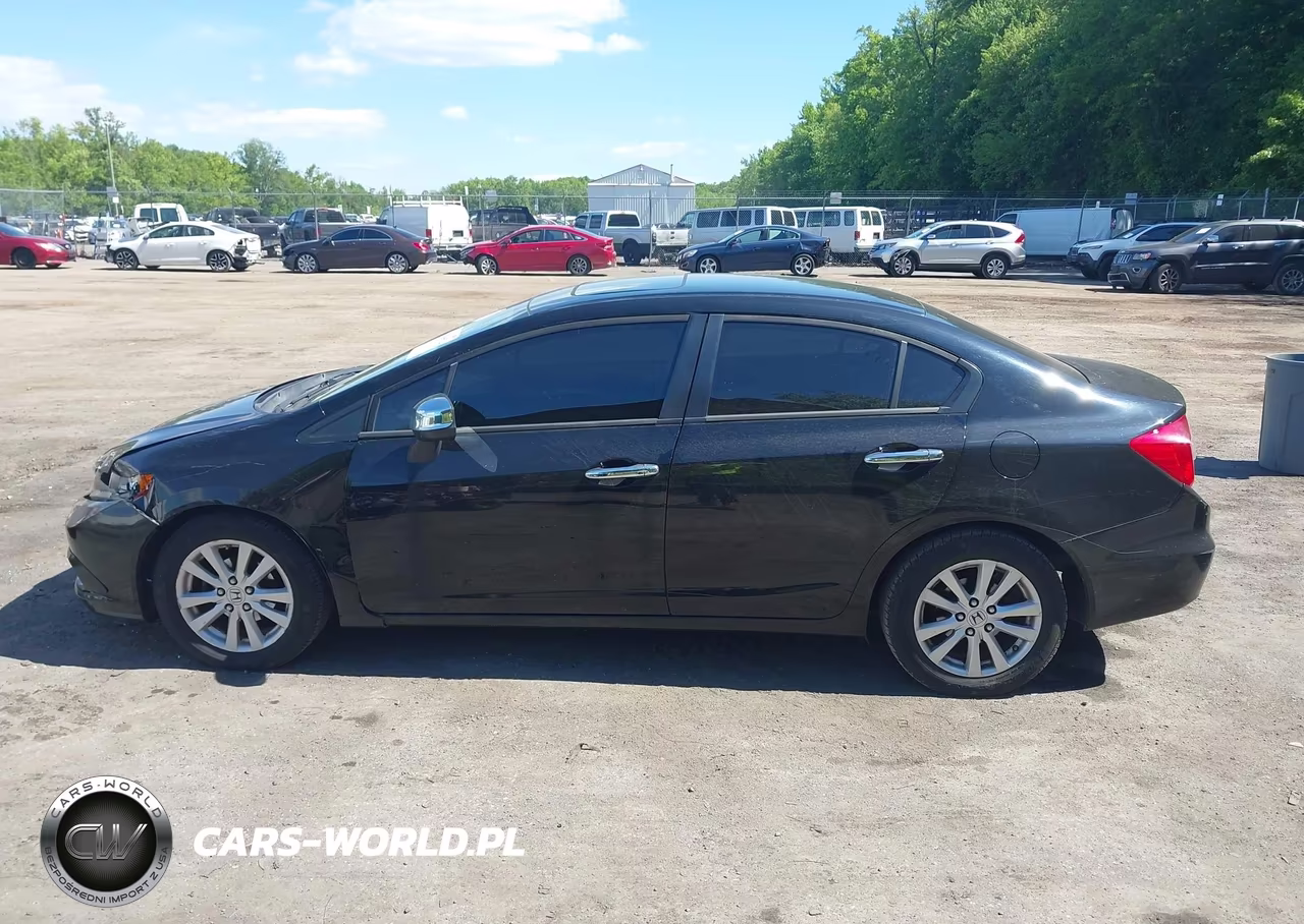2012 Honda Civic Ex VIN:19XFB2F88CE385820 - 14